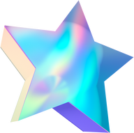 3D Gradients Oversaturated Rainbow Color